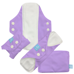 3 Feminine Pads - Lavender