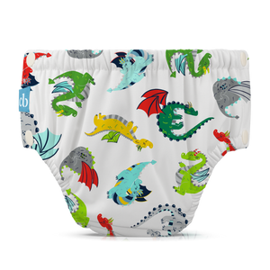 Reusable Swim Diaper Snaps - Mr Dragon