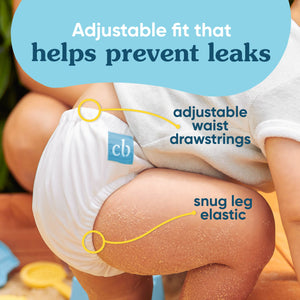 Reusable Swim Diaper Drawstring - The Vikings