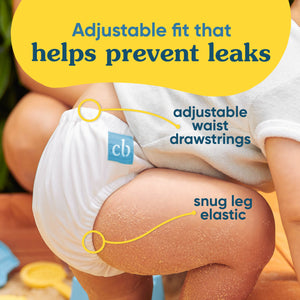 Reusable Swim Diaper Drawstring - Hello Sunshine