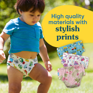 Reusable Training Pants Snaps - Mr Dragon