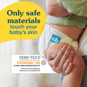 Reusable Cloth Diapers: One Size with Fleece (Pack of 5) - Lullabies