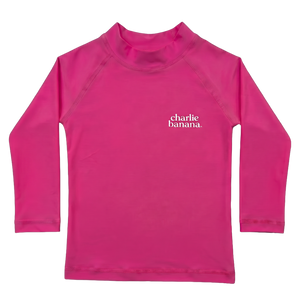 Rash Guard Hot Pink