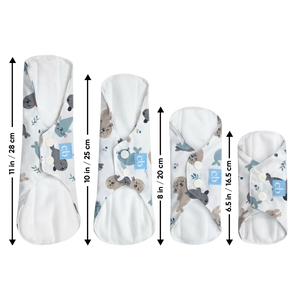 3 Feminine Pads - Seally